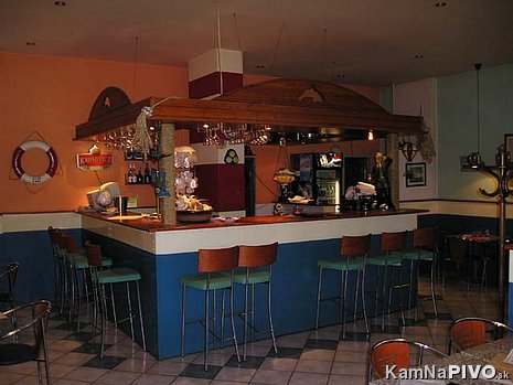 Bar v reštaurácii