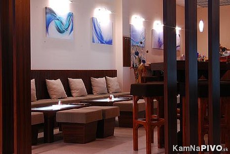 Abstract cafe