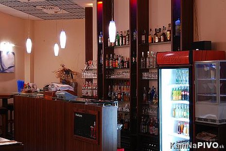 Abstract cafe