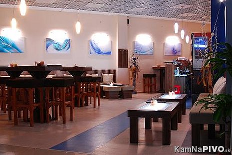 Abstract cafe