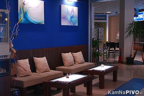 Abstract cafe