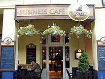 Business café - vchod