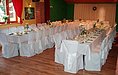 Zbrojnica - prestieranie pre 60 hosti