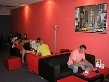 Internet caffe bar Red Black c@ffe