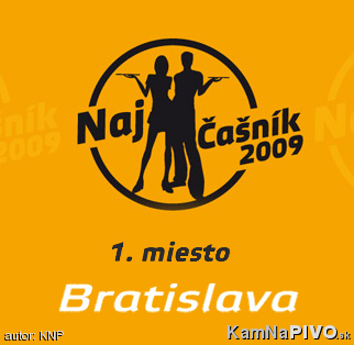 1. miesto v súťaži Najčašník 2009